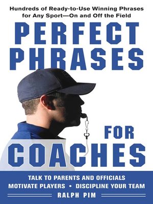 cover image of Perfect Phrases for Coaches